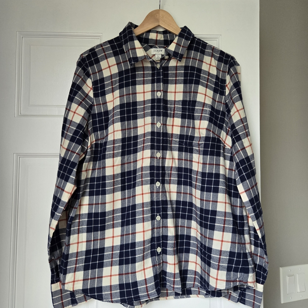 J. Crew Women's Flannel Shirt